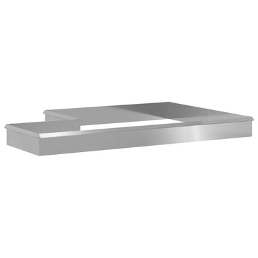 Vidaxl slakkenhekken 16 pcs zilver gegalvaniseerd staal
