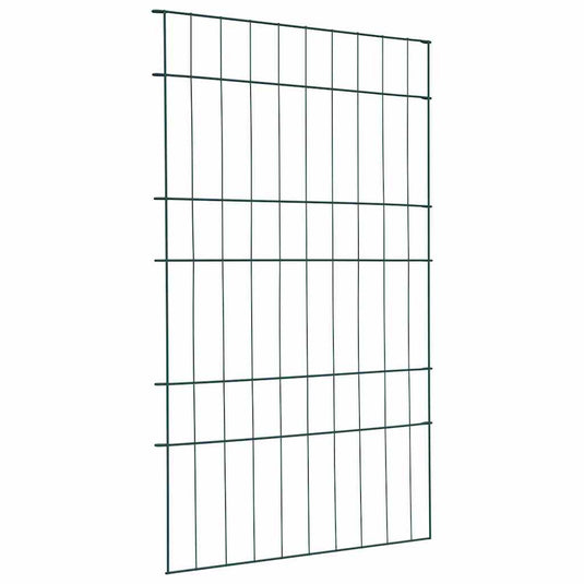 Vidaxl vijverhekken set 8 pcs groen 50 x 80 cm staal