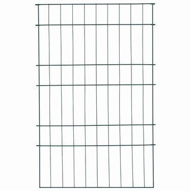 Vidaxl vijverhekken set 8 pcs groen 50 x 80 cm staal