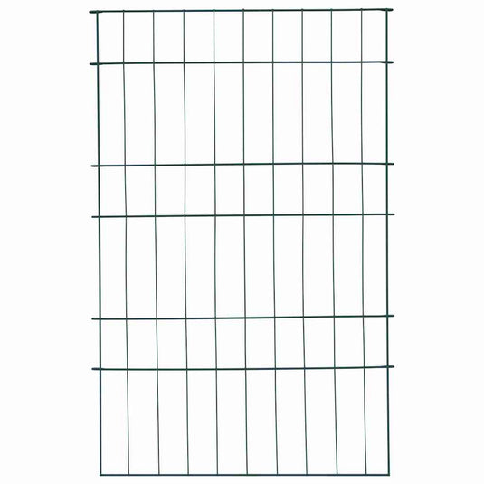 Vidaxl vijverhekken set 8 pcs groen 50 x 80 cm staal