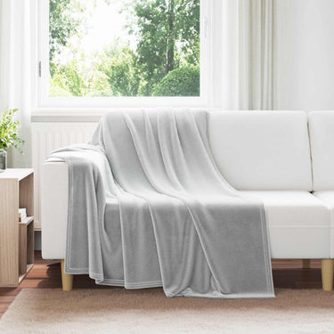 Vidaxl kleden 6 pcs grijs 150 x 200 cm fleece