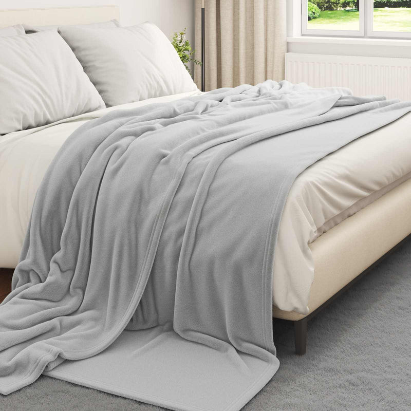 Afbeelding laden in galerijviewer, Vidaxl kleden 6 pcs grijs 220 x 240 cm fleece
