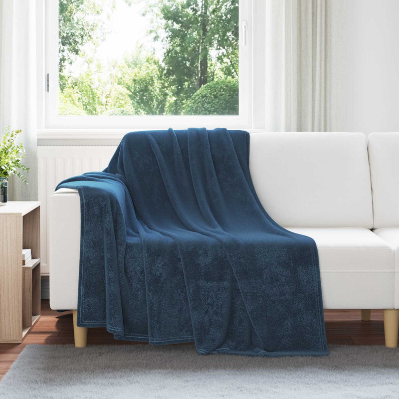Afbeelding laden in galerijviewer, Vidaxl kleden 6 pcs marineblauw 150 x 200 cm fleece
