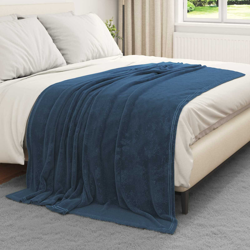 Afbeelding laden in galerijviewer, Vidaxl kleden 6 pcs marineblauw 150 x 200 cm fleece
