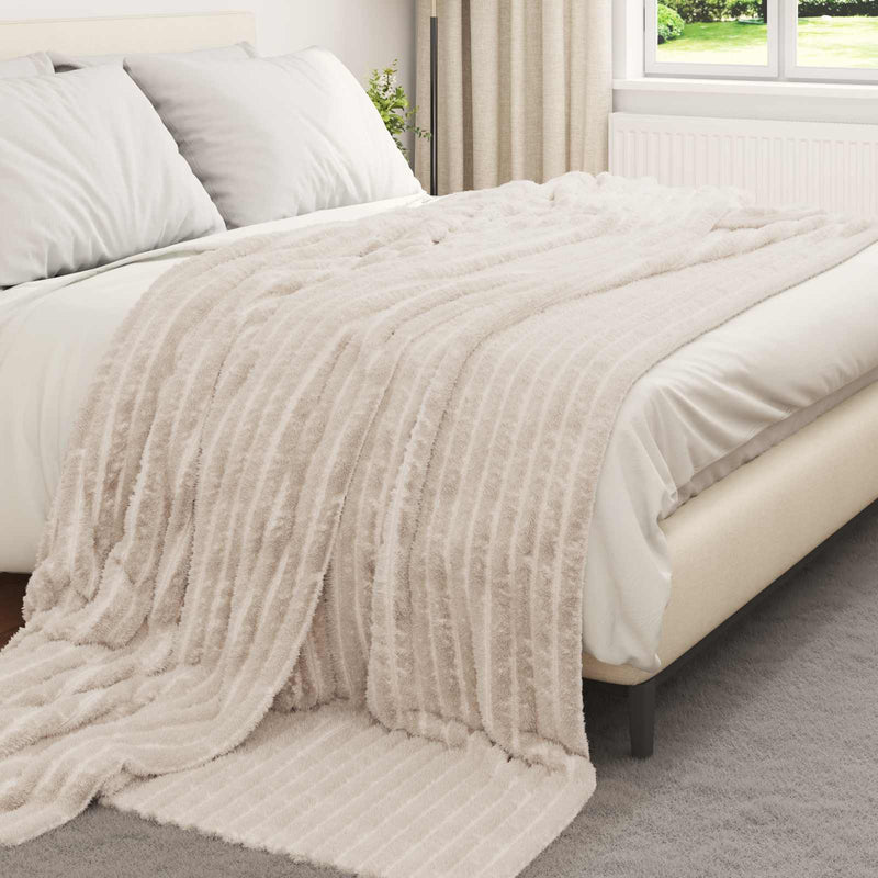 Afbeelding laden in galerijviewer, Vidaxl kleden 6 pcs beige 240 x 220 cm fleece
