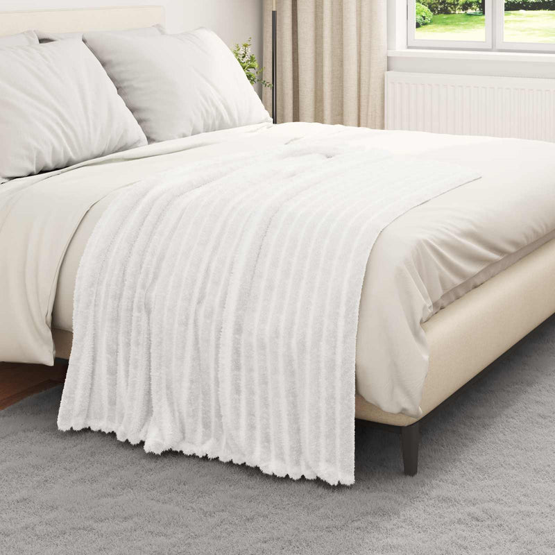 Chargez l'image dans la visionneuse de la galerie, Vidaxl kleden 6 pcs wit 150 x 130 cm fleece
