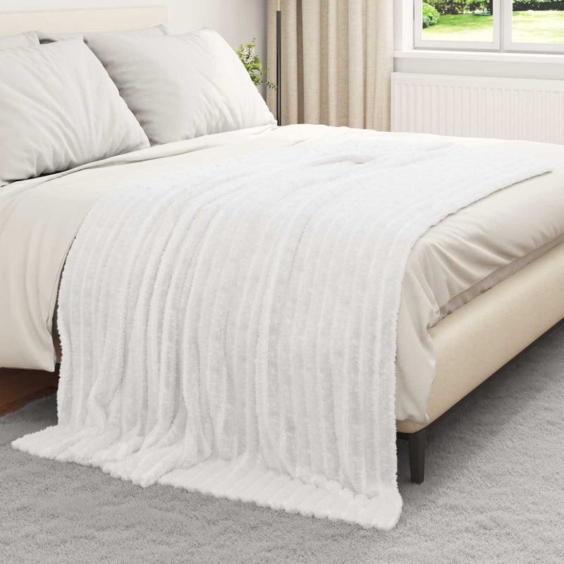 Chargez l'image dans la visionneuse de la galerie, Vidaxl kleden 6 pcs wit 200 x 150 cm fleece
