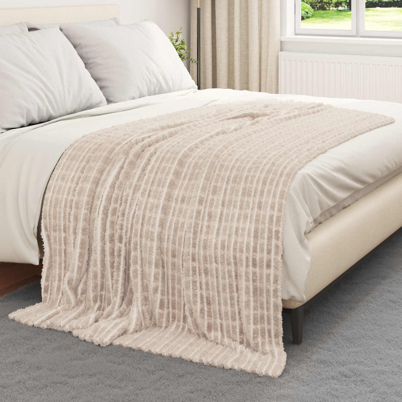 ギャラリービューアに画像をロードする, Vidaxl kleden 6 pcs beige 200 x 150 cm fleece
