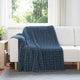 Vidaxl kleden 6 pcs marineblauw 200 x 150 cm fleece