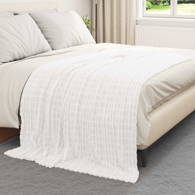 ギャラリービューアに画像をロードする, Vidaxl kleden 6 pcs wit 200 x 150 cm fleece
