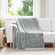 Vidaxl gooi deken grijs 150 x 200 cm fleece
