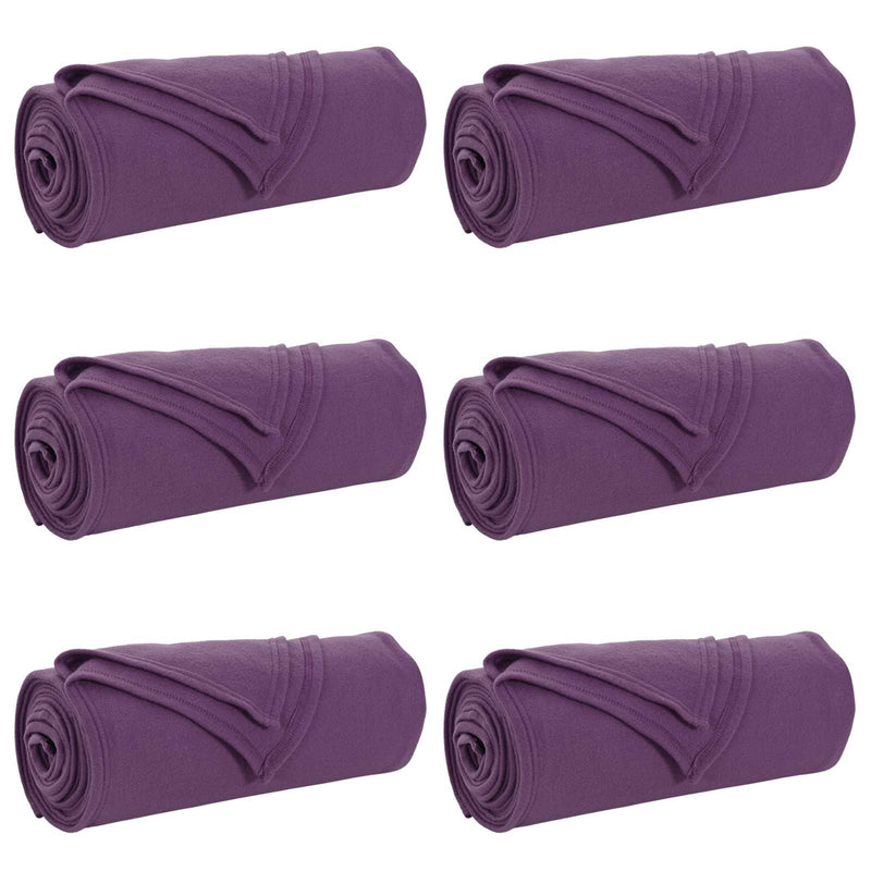 Afbeelding laden in galerijviewer, Vidaxl kleden 6 pcs paars 200 x 150 cm fleece

