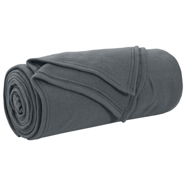 Vidaxl kleden 24 pcs donkergrijs 170 x 130 cm fleece