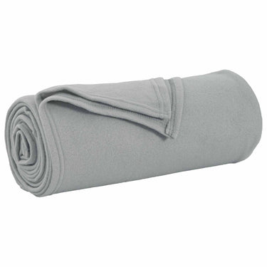 Vidaxl kleden 24 pcs grijs 170 x 130 cm fleece