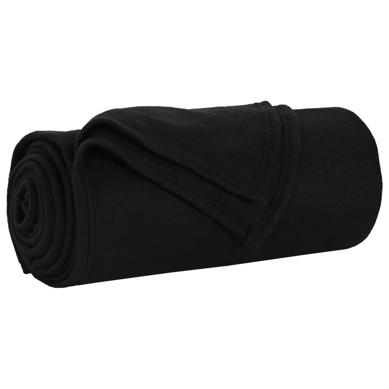 Afbeelding laden in galerijviewer, Vidaxl kleden 24 pcs zwart 170 x 130 cm fleece
