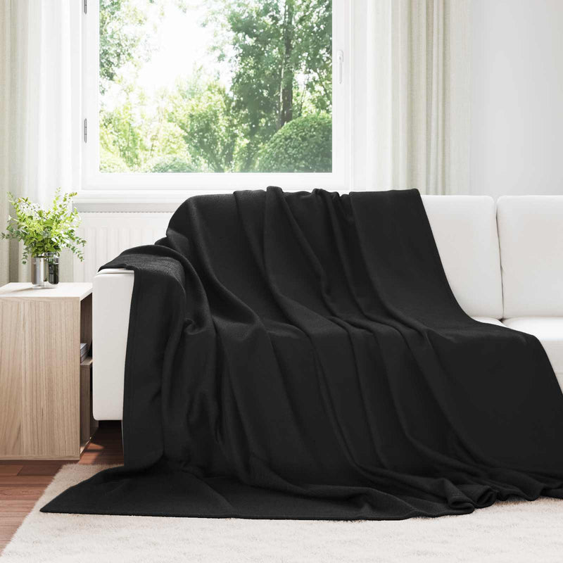 Afbeelding laden in galerijviewer, Vidaxl kleden 24 pcs zwart 240 x 220 cm fleece
