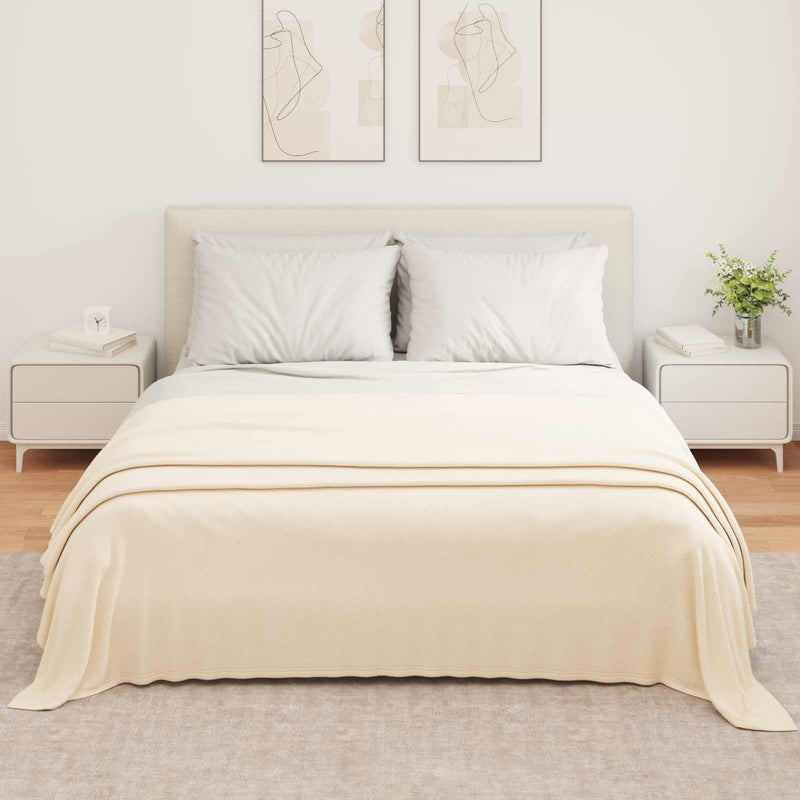 ギャラリービューアに画像をロードする, Vidaxl kleden 6 pcs crème 350 x 270 cm fleece
