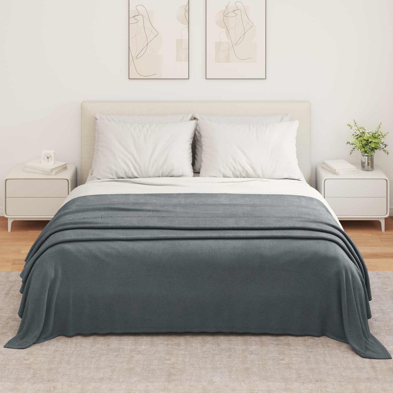 Chargez l'image dans la visionneuse de la galerie, Vidaxl kleden 6 pcs donkergrijs 350 x 270 cm fleece
