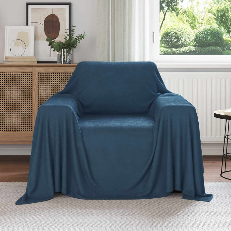Chargez l'image dans la visionneuse de la galerie, Vidaxl kleden 6 pcs marineblauw 210 x 140 cm fleece
