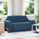 Vidaxl kleden 6 pcs marineblauw 280 x 210 cm fleece