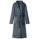 Vidaxl badjas zonder kap marineblauw s flanel
