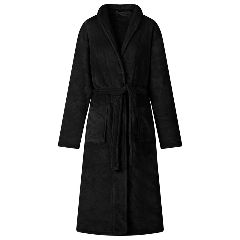 ギャラリービューアに画像をロードする, Vidaxl badjas zonder kap zwart xxl flanel
