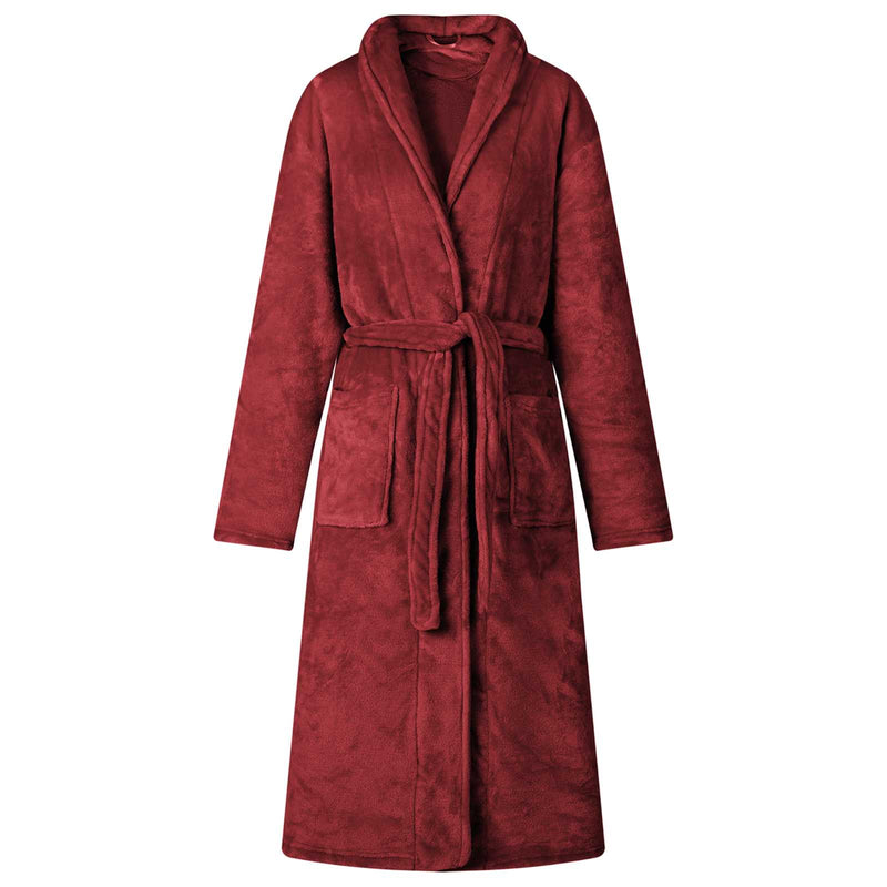 ギャラリービューアに画像をロードする, Vidaxl badjas zonder kap bordeaux rood l flanel
