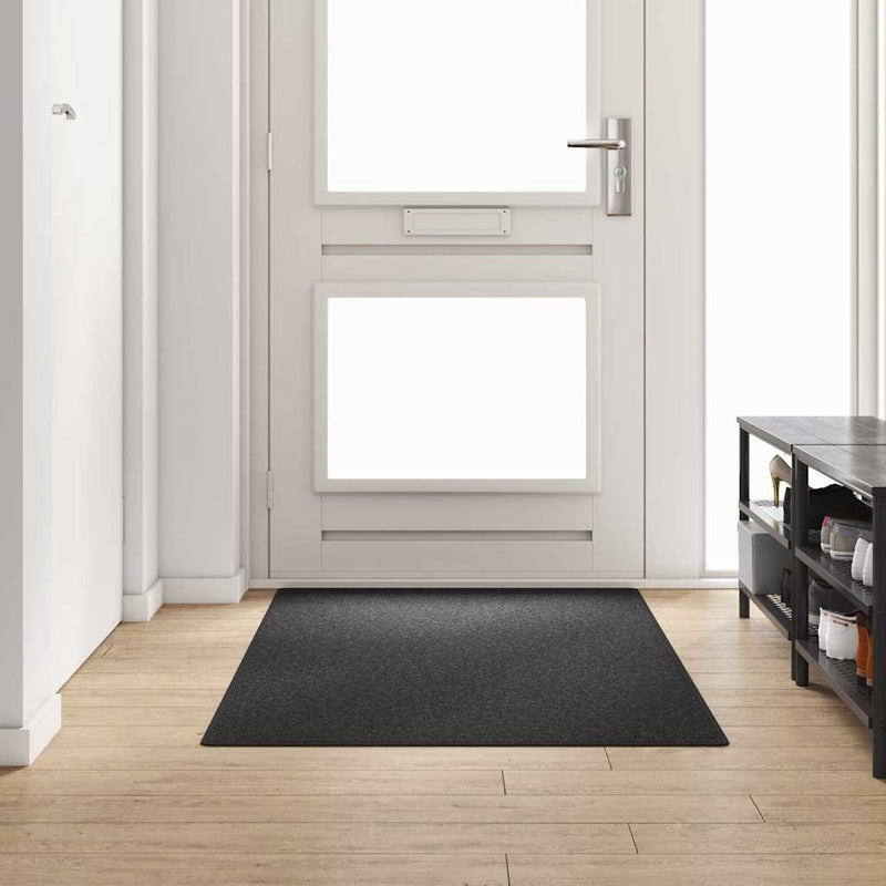 Afbeelding laden in galerijviewer, Vidaxl tapijt loper donkergrijs 100 x 200 cm 100% polypropyleen
