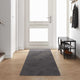Vidaxl tapijt loper grijs 80 x 400 cm 100% polypropylene tuft