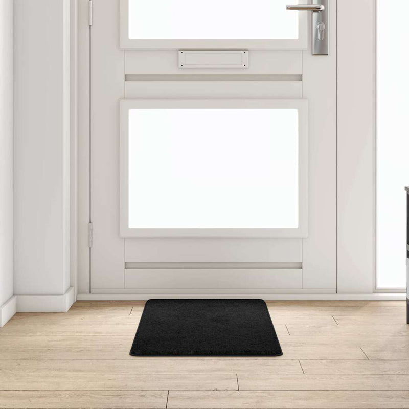 Chargez l'image dans la visionneuse de la galerie, Vidaxl tapijt loper zwart 50 x 100 cm 100% polypropylene tuft
