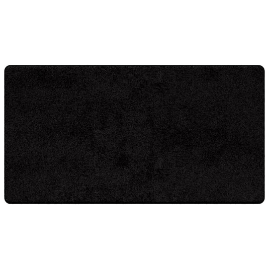 Vidaxl tapijt loper zwart 80 x 150 cm 100% polypropylene tuft