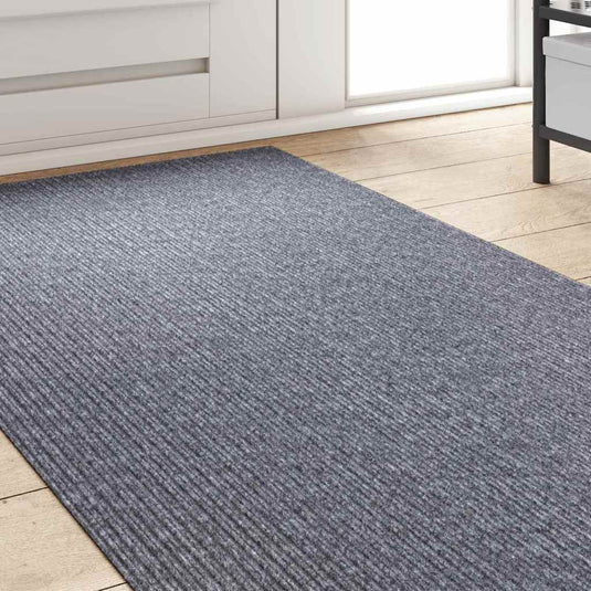 Vidaxl tapijt loper lichtgrijs 80 x 200 cm stof