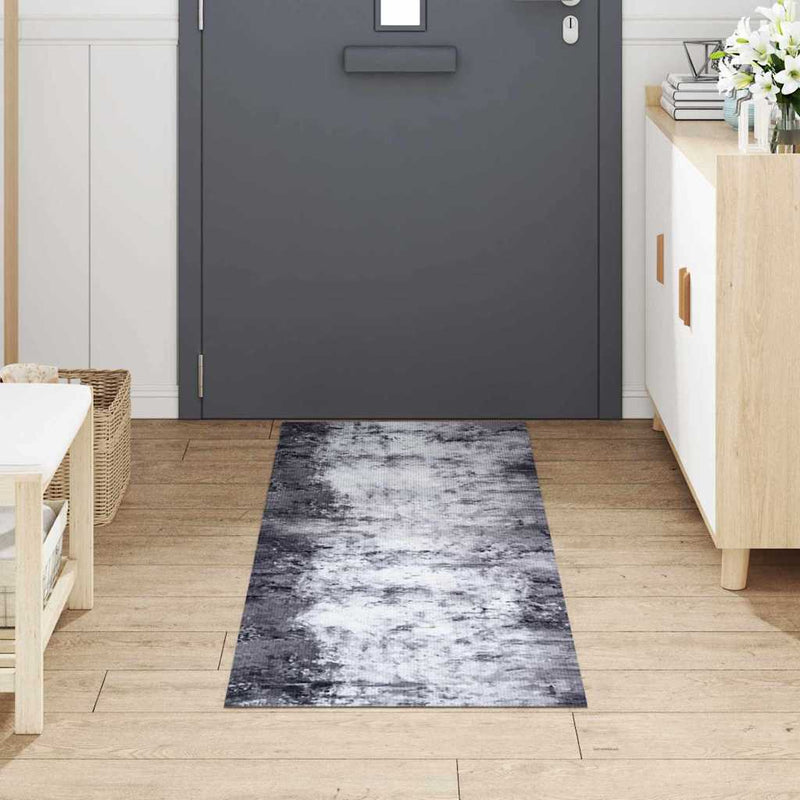 Chargez l'image dans la visionneuse de la galerie, Vidaxl keuken vloerkleed grijs 180 x 60 cm fluweel
