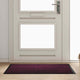 Vidaxl deurmat bordeauxrood 60 x 40 x 1.2 cm teddy stof