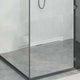 Vidaxl wandgemonteerde douche afvoer zilver 80 cm roestvrij staal 304