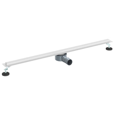 Vidaxl 360° doucheafvoer met slank model zilver 100 cm
