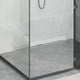 Vidaxl wandgemonteerde douche afvoer zilver 90 cm roestvrij staal 304