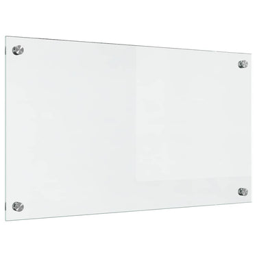 Vidaxl keuken achterwand doorzichtig 70 x 40 cm gehard glas