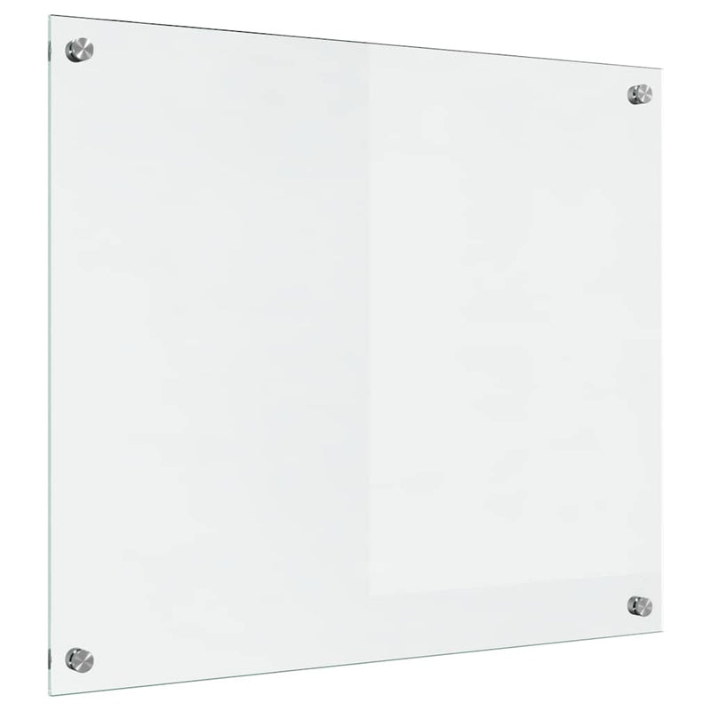 Chargez l'image dans la visionneuse de la galerie, Vidaxl keuken achterwand doorzichtig 70 x 60 cm gehard glas
