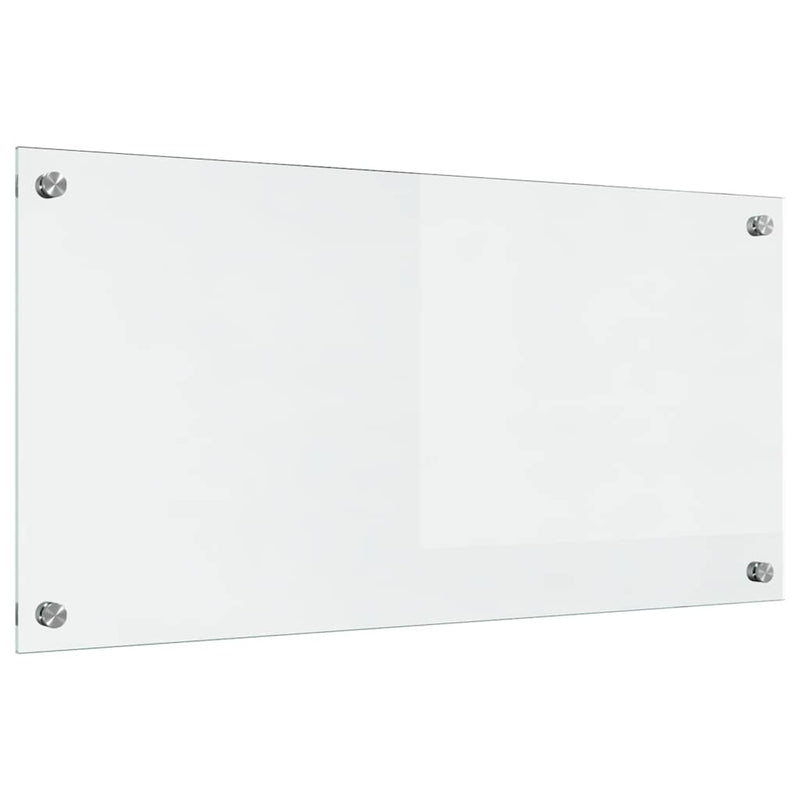 Chargez l'image dans la visionneuse de la galerie, Vidaxl keuken achterwand doorzichtig 80 x 40 cm gehard glas
