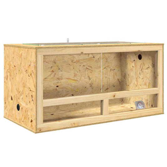 Vidaxl terrarium bruin 100 x 50 x 50 cm osb