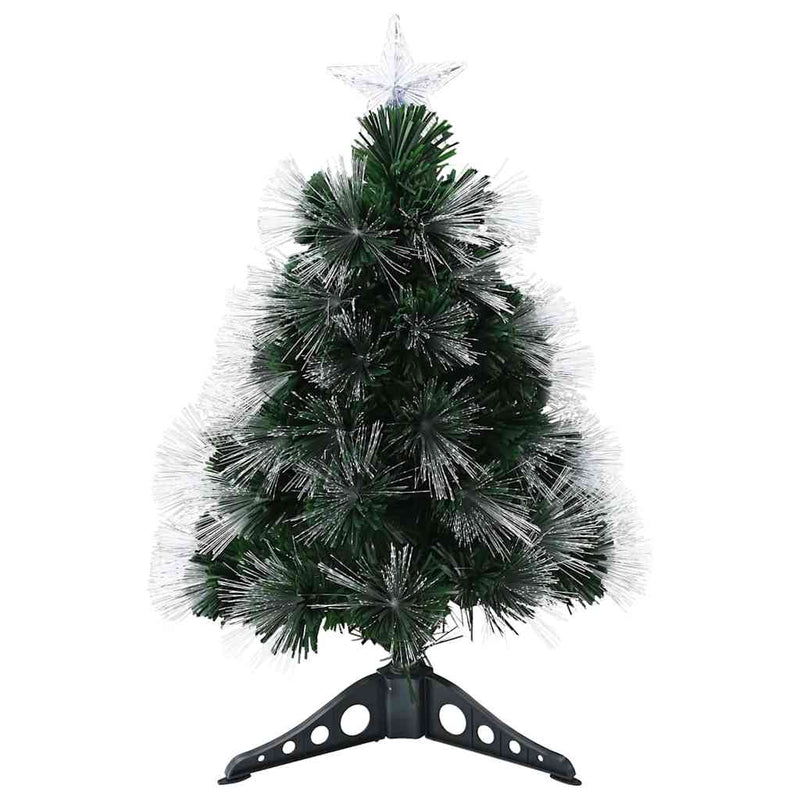 ギャラリービューアに画像をロードする, Vidaxl kunstkerstboom met 50 led met standaard groen 64 cm pvc

