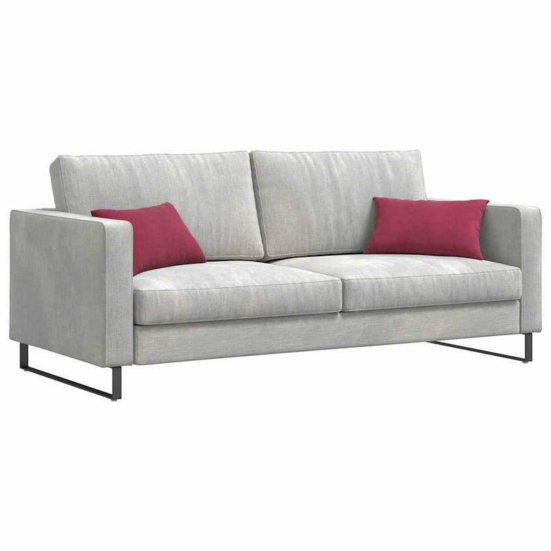 ギャラリービューアに画像をロードする, Vidaxl sofa kussens 2 stuks wijnrood 50 x 30 cm cordstof
