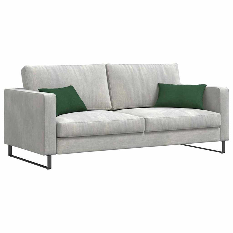 Afbeelding laden in galerijviewer, Vidaxl sofa kussens 2 stuks donkergroen 50 x 30 cm cordstof
