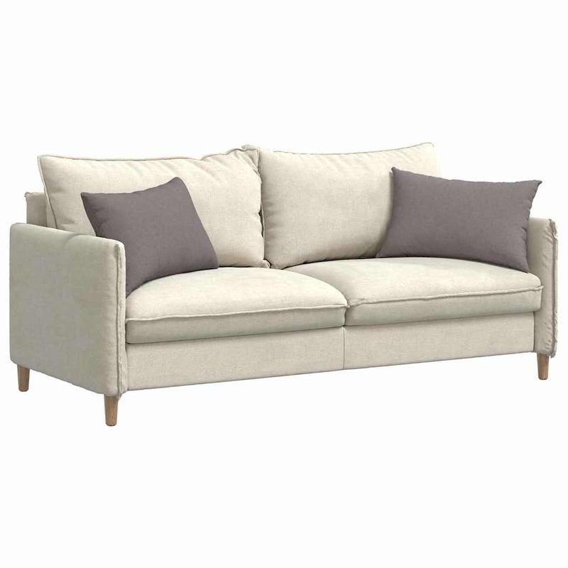 Chargez l'image dans la visionneuse de la galerie, Vidaxl sofa kussens 2 pcs taupe 60 x 40 cm stof
