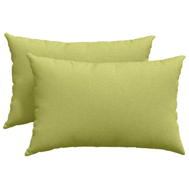 Vidaxl sofa kussens 2 pcs lichtgroen 60 x 40 cm stof
