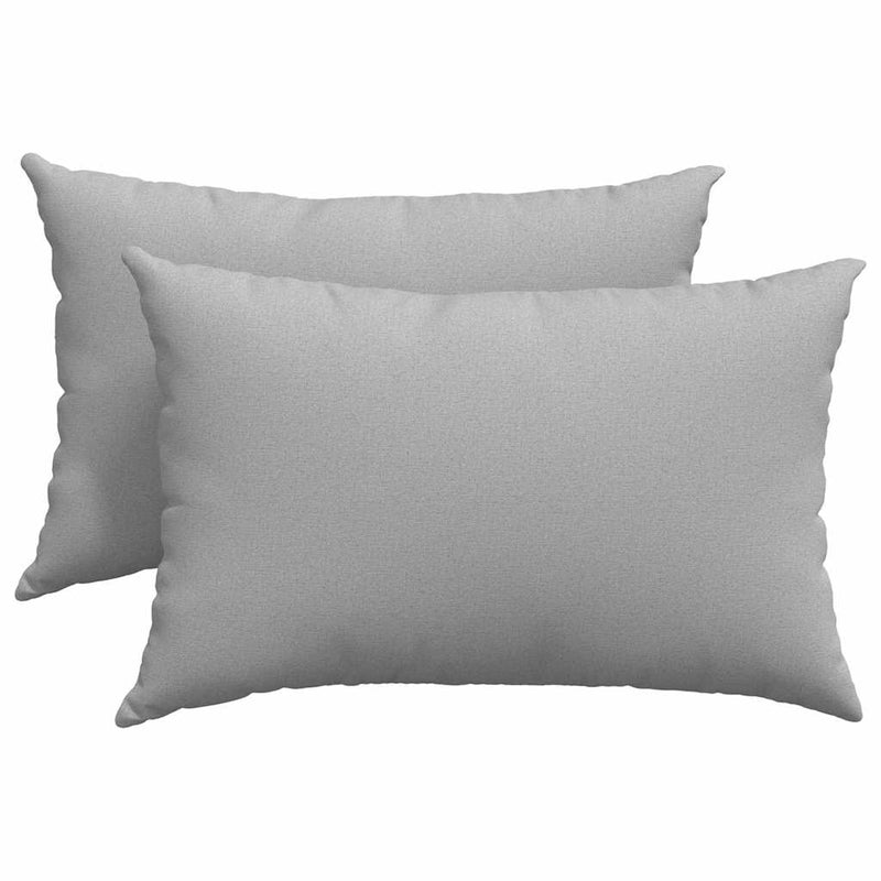 Chargez l'image dans la visionneuse de la galerie, Vidaxl sofa kussens 2 pcs wolkengrijs 60 x 40 cm stof
