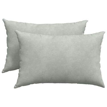 Vidaxl sofa kussens 2 stuks lichtgrijs 60 x 40 cm cordstof