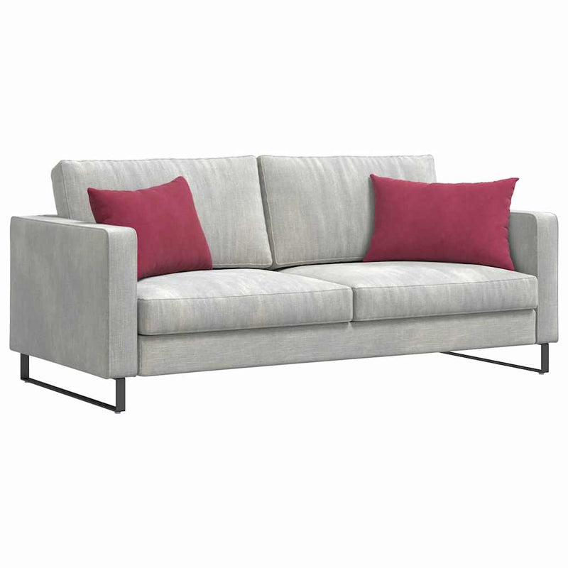 ギャラリービューアに画像をロードする, Vidaxl sofa kussens 2 stuks wijnrood 60 x 40 cm cordstof
