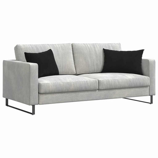 Vidaxl sofa kussens 2 stuks zwart 60 x 40 cm cordstof